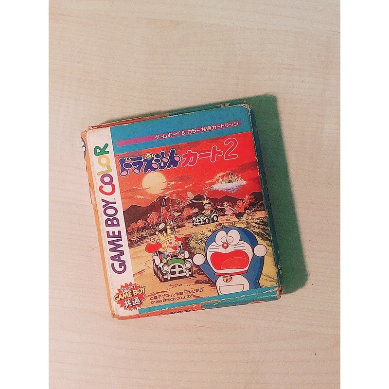 中二英雄本鋪 懷舊中古 Game Boy 哆啦a夢賽車2 Doraemon Kart 2純正日版 蝦皮購物
