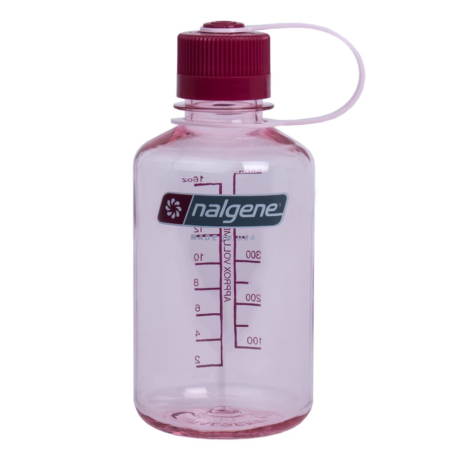 Nalgene 美國專業水壺 500cc窄嘴水壼 2078-2052 清透粉