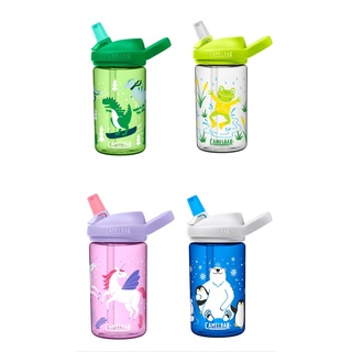 [飛翔樂園]CamelBak 400ml eddy+ kids兒童吸管運動水瓶 - 開學限定款