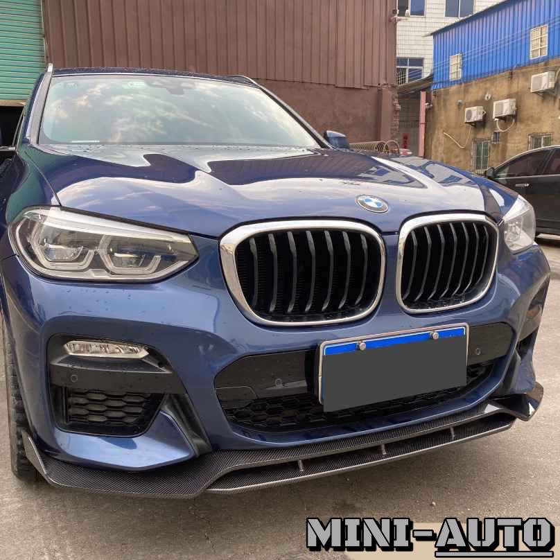 MINI-AUTO☑️ BMW X4 碳纖維前下擾流 前下巴改裝 抽真空卡夢 M版外觀專用 G02 2019＋ 副廠