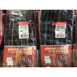 皮爾卡登pc123色織五片式平口褲-原價280，批發價供應