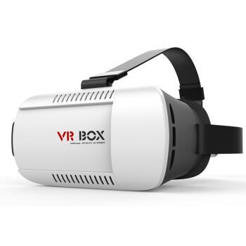 VR Box 3D眼鏡 虛擬實境頭盔 加碼 買就送 捲線器*1    聖誕禮物 交換 好選擇