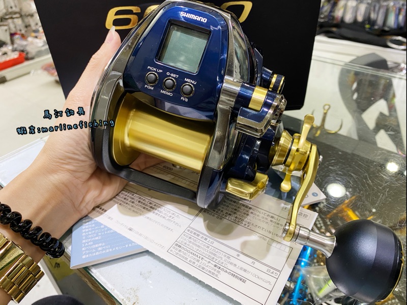 原廠公司貨shimano Beastmaster6000 Bm6000 電動捲線器 蝦皮購物