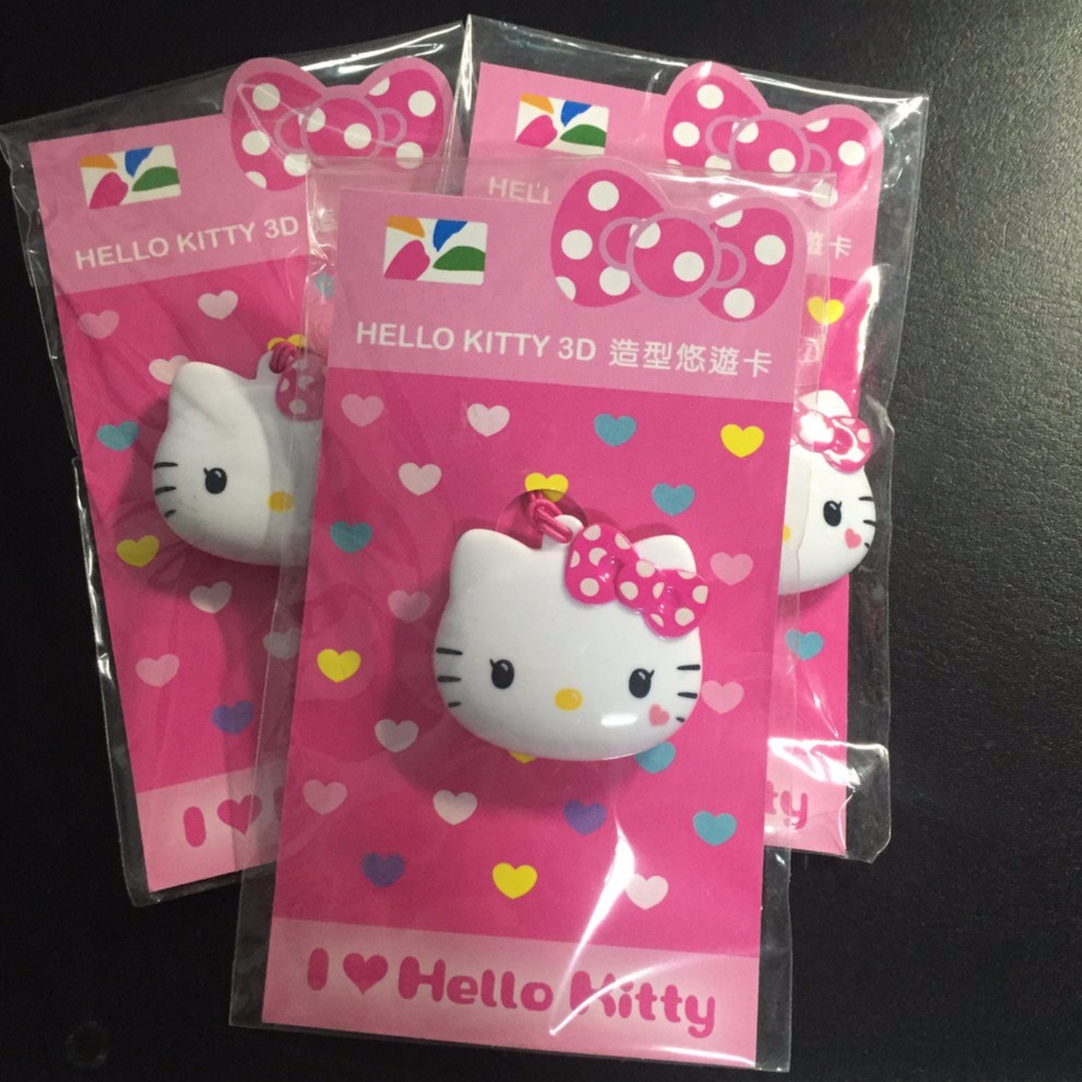 HELLO KITTY 3D造型悠遊卡