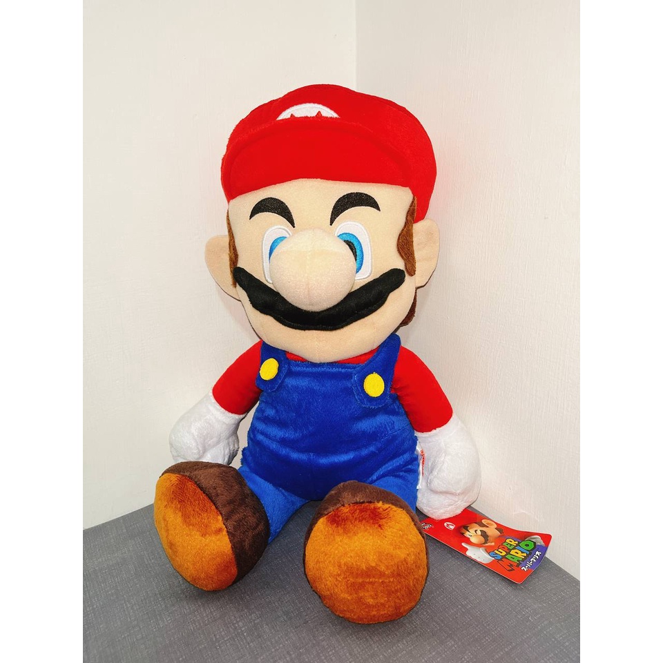 Nintendo 任天堂 Super Mario 瑪莉歐 馬力歐 TAITO 景品 玩偶 娃娃 45CM 全新含吊牌