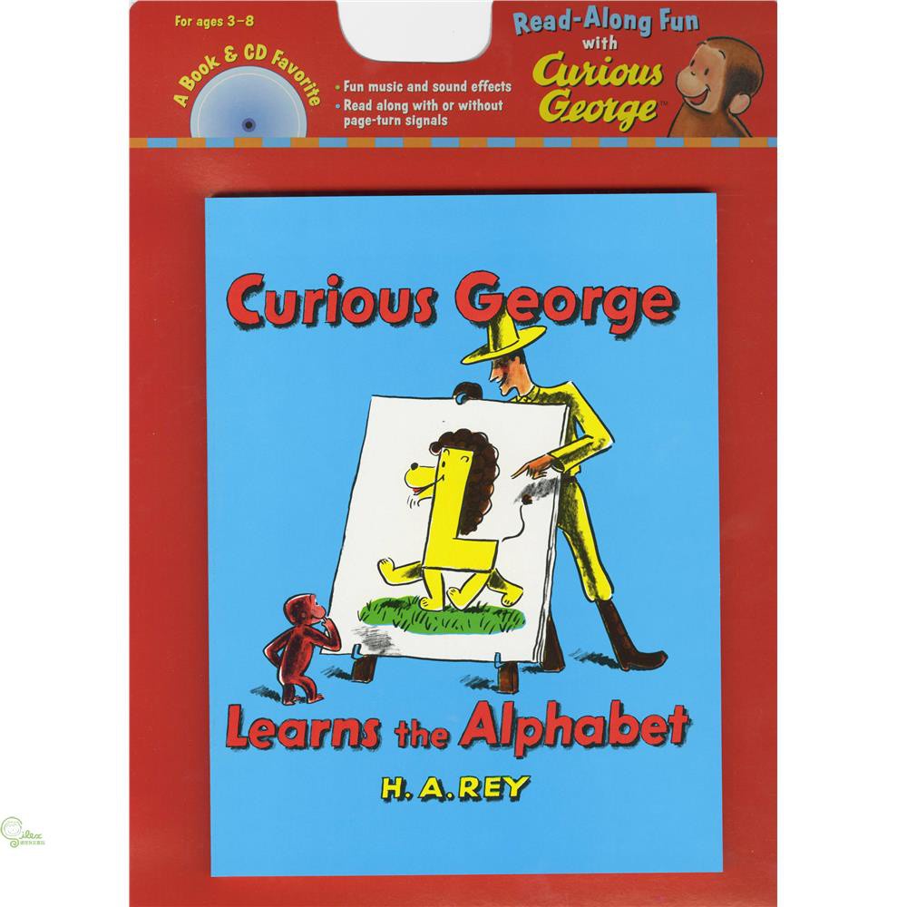 Curious George Learns the Alphabet【金石堂、博客來熱銷】