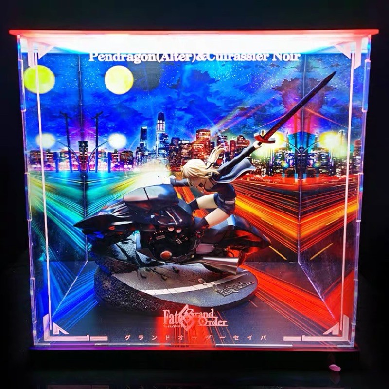 【一番賞模玩店】 GSC Fate FGO 黑Saber 阿爾托莉雅 新宿 摩托機車 展示盒(不含公仔)
