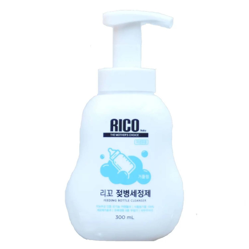 韓國 RICO BABY 天然奶瓶及餐具清潔劑(泡沫型)-300ml