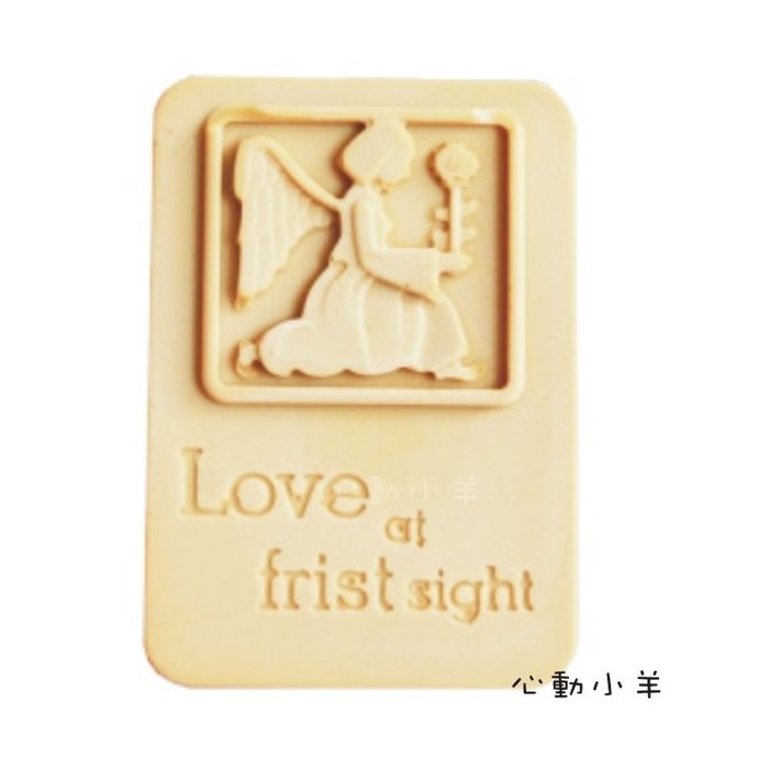 心動小羊^^.手工皂矽膠模具單天使模具出皂100g冷製皂模具肥皂模具
