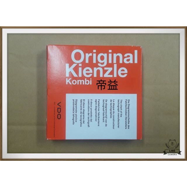 【帝益汽材】ORIGINAL KIENZLE 一日用 125km 水滴孔 橢圓孔 桃孔 行車記錄紙 行車紀錄紙 大餅紙