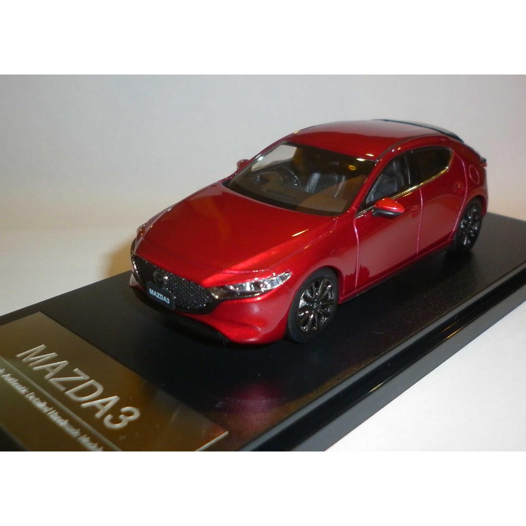 Hi-Story 1/43 Mazda 3 Fastback 2019 五門 馬三 四代 魂動紅 現貨