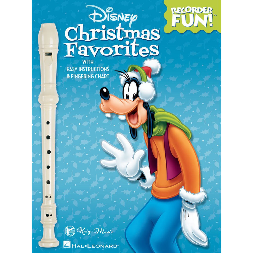 【凱翊︱HL】有趣的直笛系列：迪士尼最愛的聖誕歌曲直笛樂譜 Disney Christmas