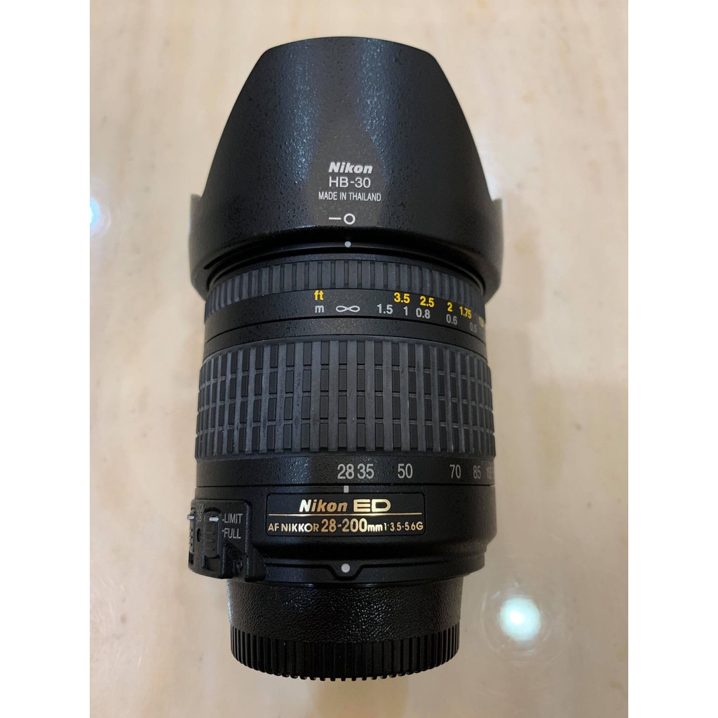 超輕量旅遊鏡 Nikon 28-200mm f/3.5-5.6 AF-G 中古二手