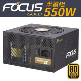 海韻 金牌 550W SSR-550FM GM-550 FOCUS 半模組 80PLUS 原廠7年保固