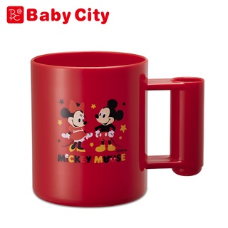 【Baby City 娃娃城】迪士尼造型兒童漱口杯 (米奇米妮)