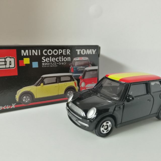 tomica 多美 tomy 絕版 舊藍標 mini cooper selection 抽抽樂 西班牙 國旗