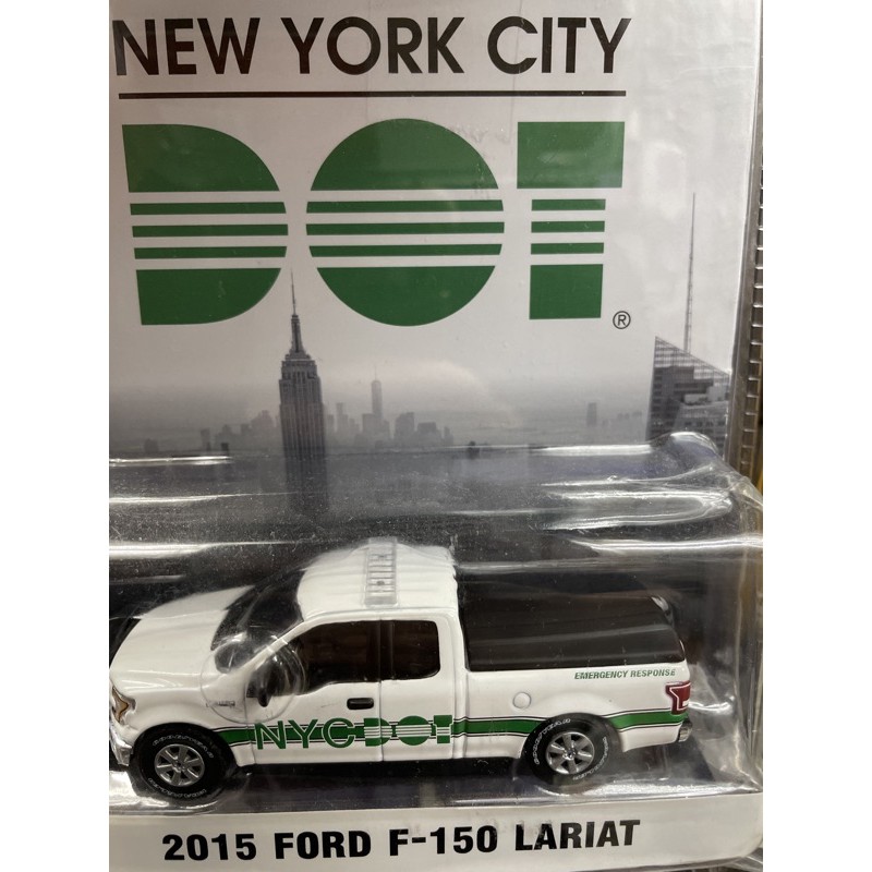《模王》 1/64 美國綠光 模型合金車 2015 福特 F-150