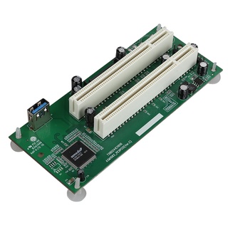 pcie 轉 i PCI-e轉PCI轉接卡 PCIe轉雙PCI插槽擴展卡 支持採集卡 音效卡 網路卡 rs232