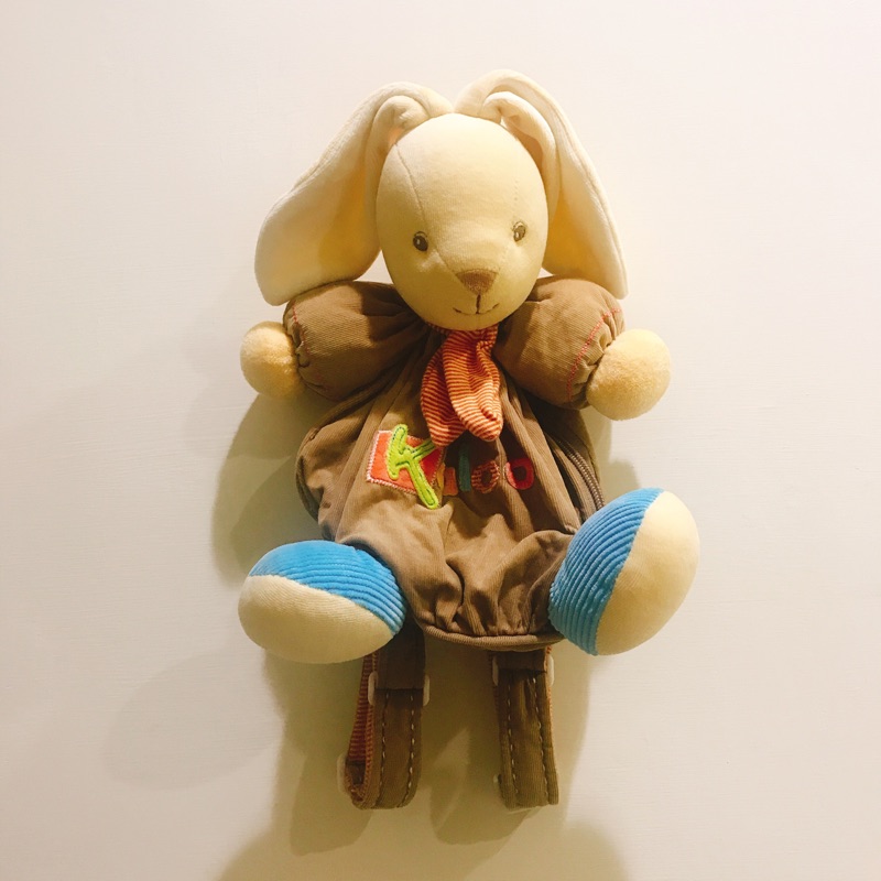 全新 KALOO 童趣小兔子玩偶背包