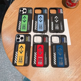 潮牌CASE腕帶iPhone 15 14 13 Pro max 手機殼i14Pro蘋果13 11折疊支架全包12防摔8p