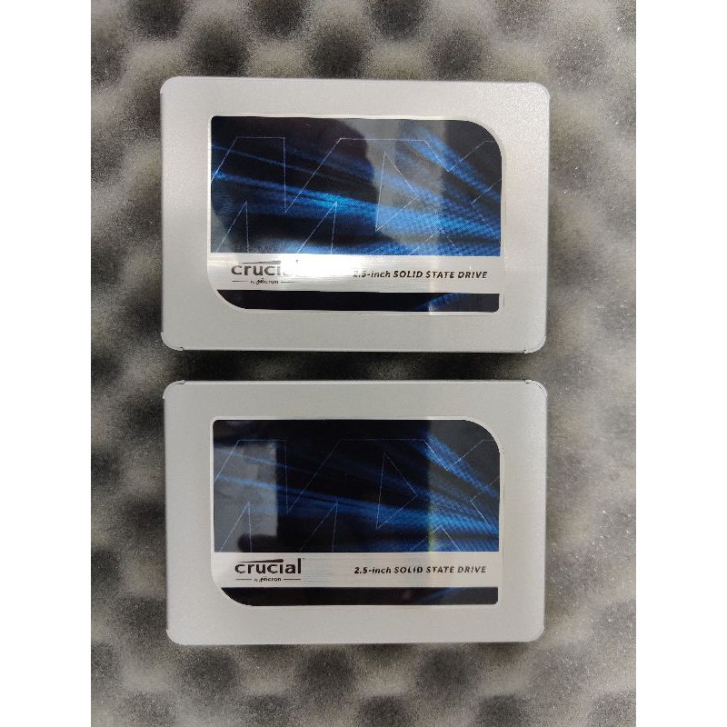 美光Micron Crucial MX500 250GB SATAⅢ 固態硬碟（兩顆一起賣）
