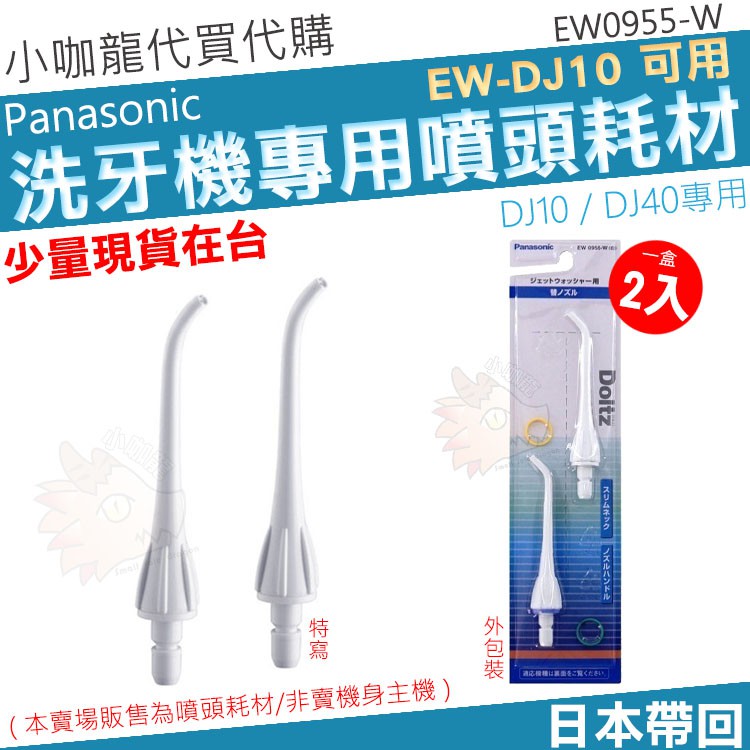 Panasonic 國際牌 沖牙機專用噴頭 EW0955 噴頭 噴嘴 沖頭 一組2入 適用 EW DJ10 DJ40