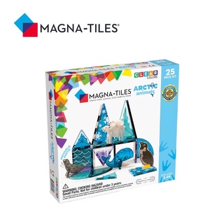 美國Magna-Tiles 磁力積木【25片】極地動物 STEM認證 磁力片 兒童禮物