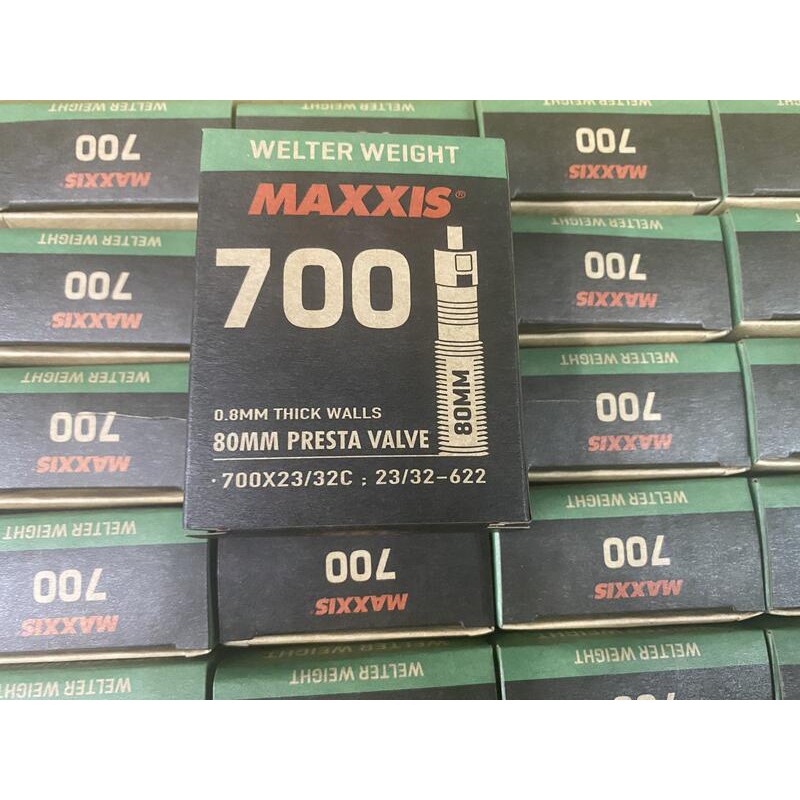 鑫揚百貨商城 MAXXIS 公路車 內胎 700x23/32c 可拆式氣嘴芯 80mm fv 超長 法嘴 板輪