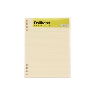 Rollbahn FLEXIBLE 補充頁 橫線 L 50張 筆記本 橫線 筆記 文具