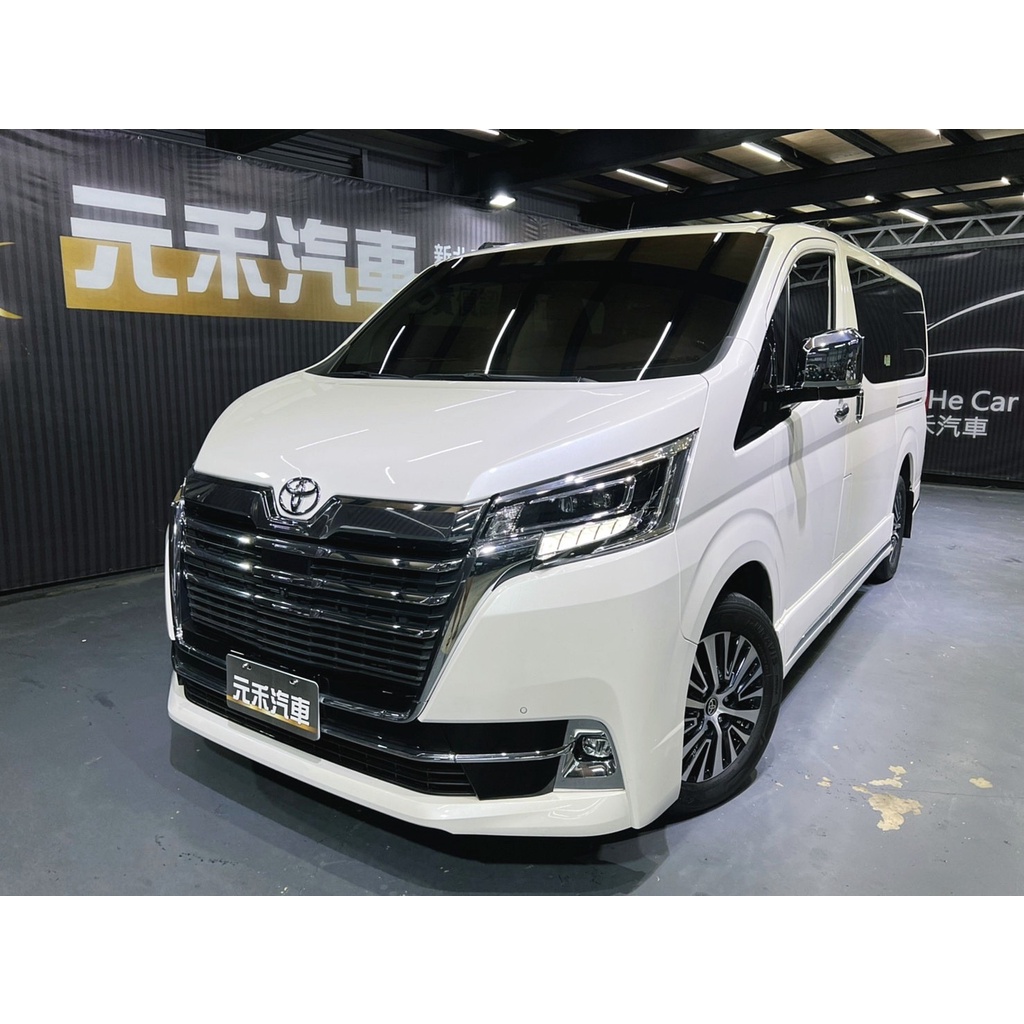 正2021年出廠 Toyota Granvia 9人座旗艦版 2.8 柴油 極致白