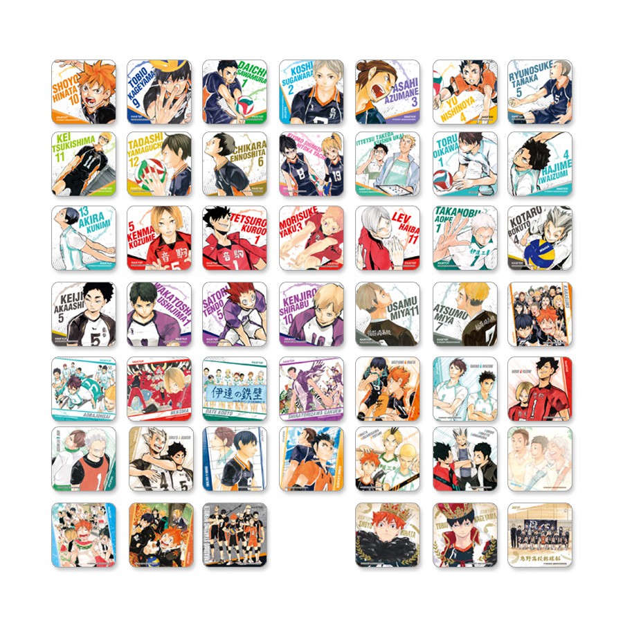 日本代購 Jump Shop 限定商品 原畫週邊 排球少年 杯墊 收藏卡 特典 日向 影山 及川徹 月島螢 孤爪研磨 蝦皮購物