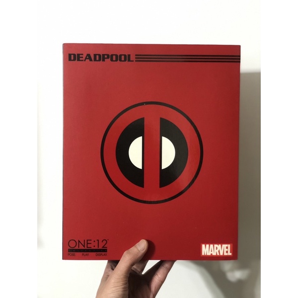 MEZCO One:12 Deadpool 紅 死侍 Marvel 漫威 可動 人偶 1/12 美系 6吋 美系 布衣