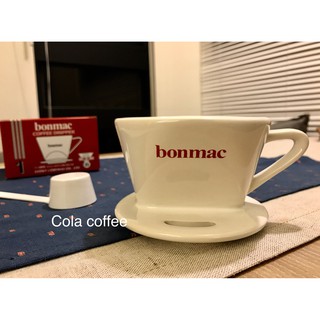 日本 BONMAC 陶瓷濾杯白色 1~2人份"CD-1W"