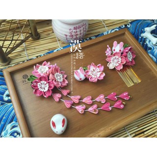 ❤和風頭飾三件組❤ 髮飾．外拍．頭飾和服浴衣日本