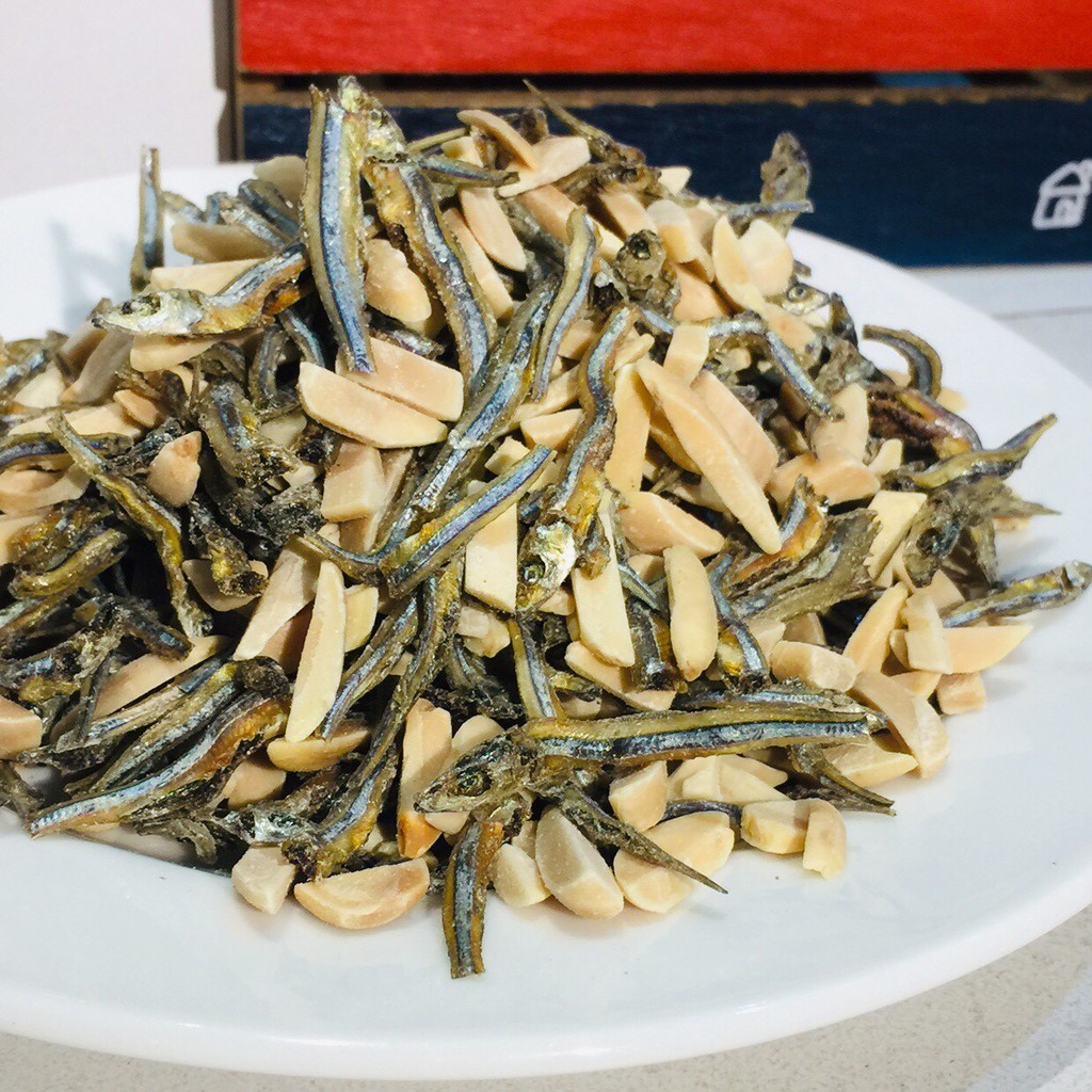 澎湖杏仁小魚乾杏仁條 小魚干順口好吃營養滿分 蝦皮購物