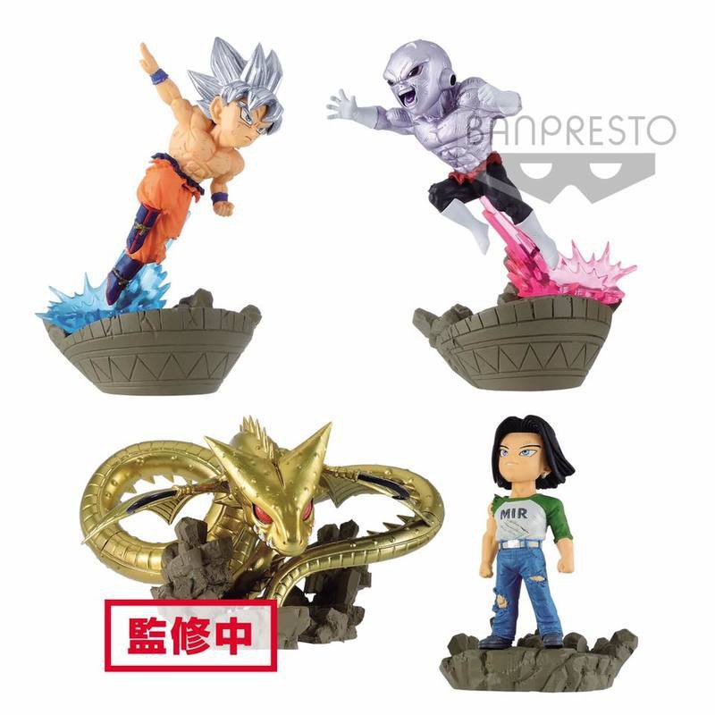 【周周GO】景品 七龍珠 WCF DIORAMA 第2彈 WCD 2 吉連 神龍 自在極意功 孫悟空 17號