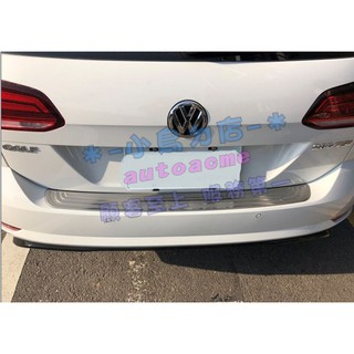 【小鳥的店】特價出清 2014 GOLF 7代 5D旅行車【後護板】後保桿飾條 後保防刮板 後箱門檻踏板 車用 配件改裝