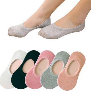 隱形襪 女船襪糖果色矽膠防滑淺口純色女襪子短襪LC1007
