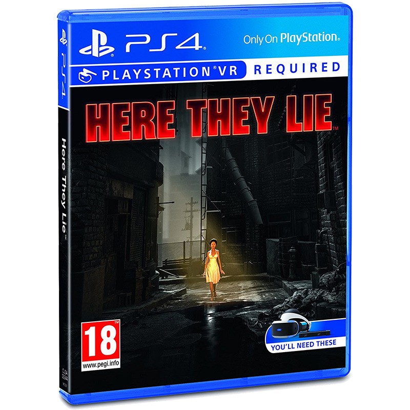 全新未拆 PS4 Here They Lie: 沉睡者們(相容PS VR) 戰神工作室製作 -英文版- 謊言凶間