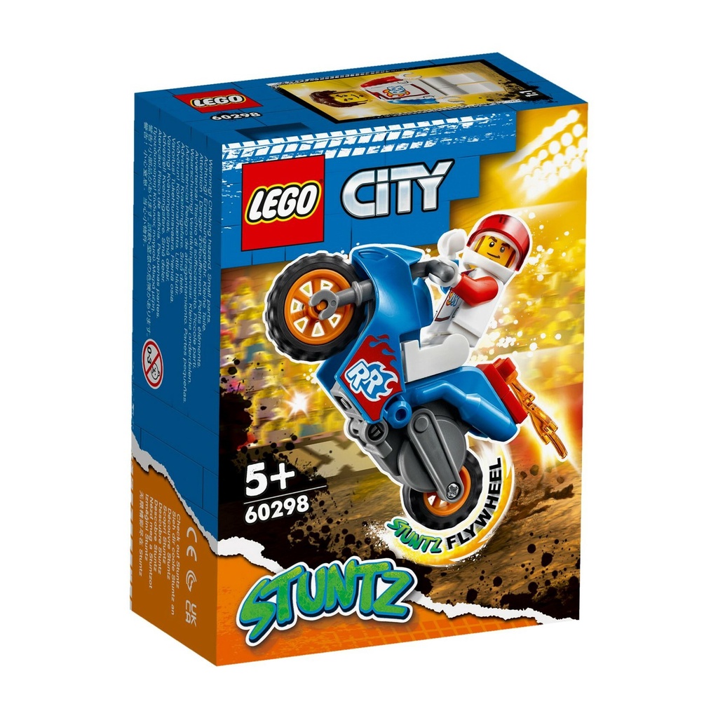 LEGO 60298 城鎮系列 飛天特技摩托車【必買站】樂高盒組