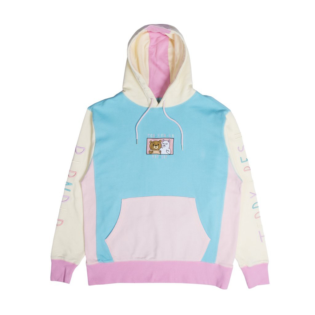 RIPNDIP X Teddy Fresh] BFF Hoodie (Multi) 中指貓帽T | 蝦皮購物