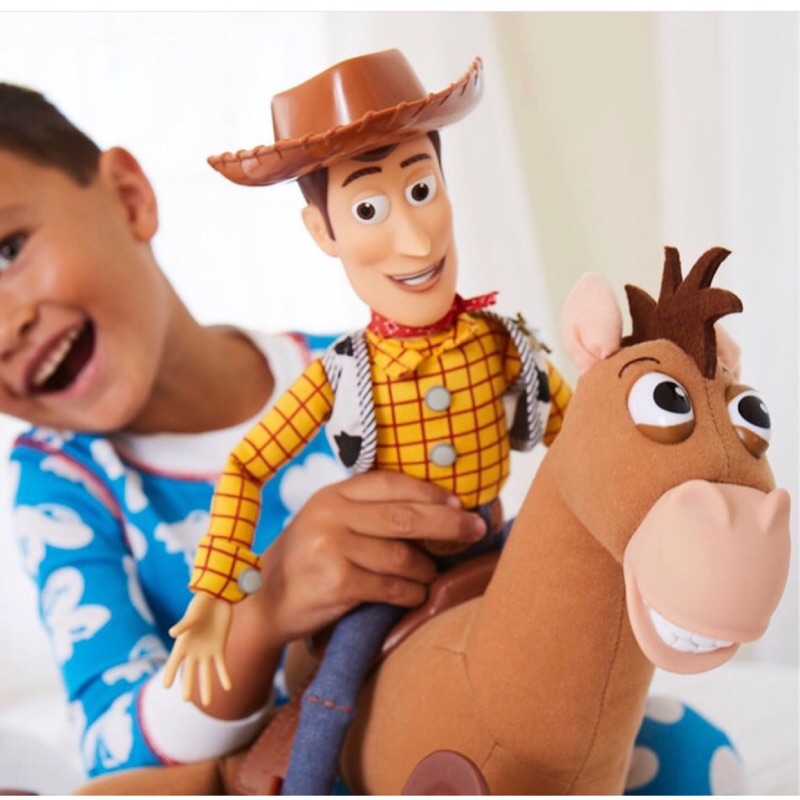 17"紅心馬❤️官方正貨❤️美國迪士尼❤️TOY STROY 玩具總動員 Bullseye 馬 紅心馬 娃娃 玩偶 玩具