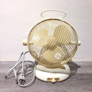 大同 老件七吋電扇 復古收藏懷舊特殊風格夏天避暑電風扇清涼省電循環扇通風冷氣桌扇輕巧方便居家生活家電