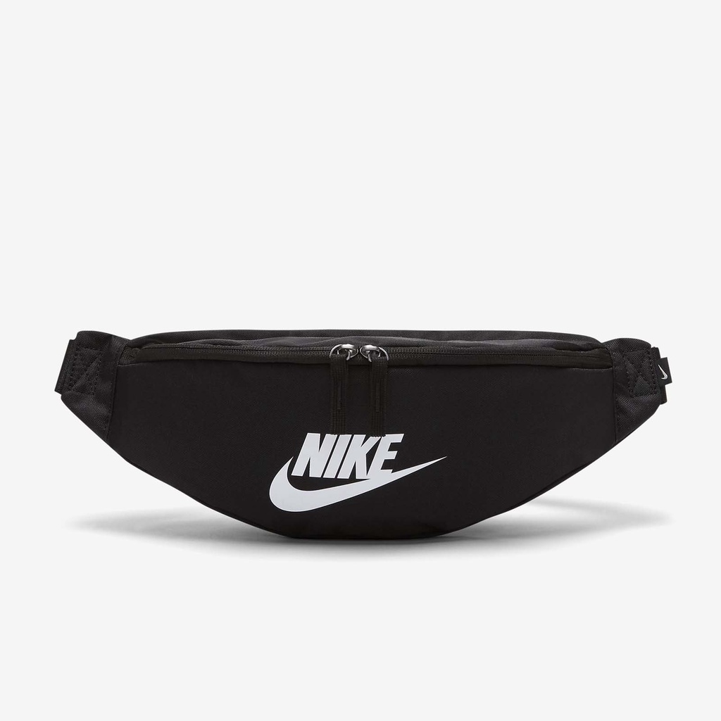 Nike Heritage Hip Pack 黑白 基本款 腰包 小包包 男女款 【ACS】 BA5750010
