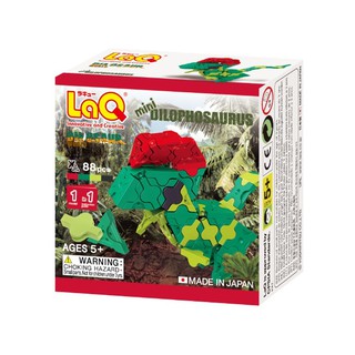 【LaQ】Q版雙冠龍 (88pcs) 日本製造立體3D拼接積木/益智玩具/臺灣獨家代理