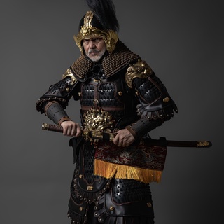 日本代購代標 戦国大甲冑人形織田信長全高約31cm 蝦皮購物