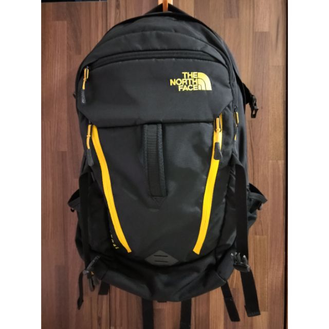 The North Face Surge 30L後背包 黃色 9成新