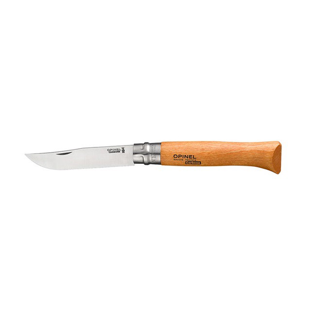 法國OPINEL No.12 碳鋼折刀 113120 櫸木刀柄 法國刀 野外小刀
