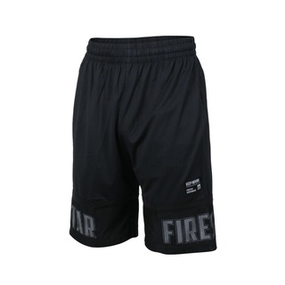 FIRESTAR 男彈性訓練籃球短褲(五分褲 慢跑 路跑 運動「B2006-10」 黑白