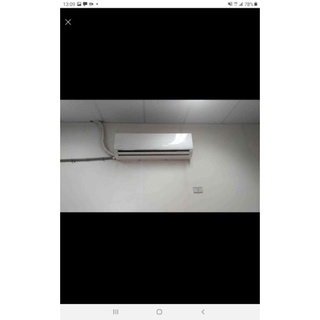 2020年，公司保固內～二手中古美的2.8噸變頻分離式冷氣，7.2kw，2020年，型號MVS-D71CA，保固3個月